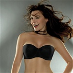 Wonderbra D-G Everyday Strapless Bra. Tunn, mjuk och komfortabel formpressad axelbandslös bh med bygel. 


